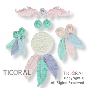 SET CANDY BAR TEMATICA BOHO CHIC 1 x 70 UNIDADES